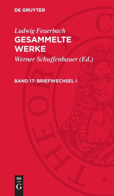 Briefwechsel I: (1817-1830)