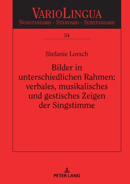 Bilder in unterschiedlichen Rahmen: verbales, musikalisches und gestisches Zeigen der Singstimme