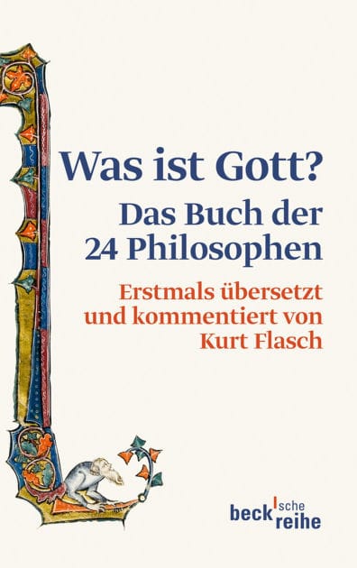 Was ist Gott?: Das Buch der 24 Philosophen