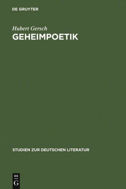 Geheimpoetik: Die "Continuatio des abentheurlichen Simplicissimi" interpretiert als Grimmelshausens verschlüsselter Kommentar zu seinem Roman