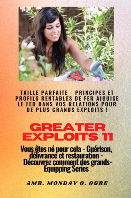 Greater Exploits - 11 - Taille parfaite: Taille parfaite - Principes et profils rentables de fer Aiguise le fer dans vos RELATIONS pour de plus grands exploits ! - Vous êtes né pour cela - Guérison, délivrance et restauration - Série d'équipement