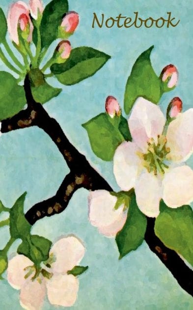 Aufblühen Notizbuch (Notebook): Motiv Notizbuch, Notebook, Einschreibbuch, Tagebuch, Kritzelbuch im praktischen Pocketformat, Geschenkbücher, Geschenkbuch, Frühling, Sommer, Blumen, Blüten, Knospen, spring, Leben