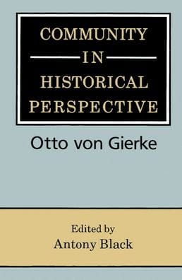 Community in Historical Perspective