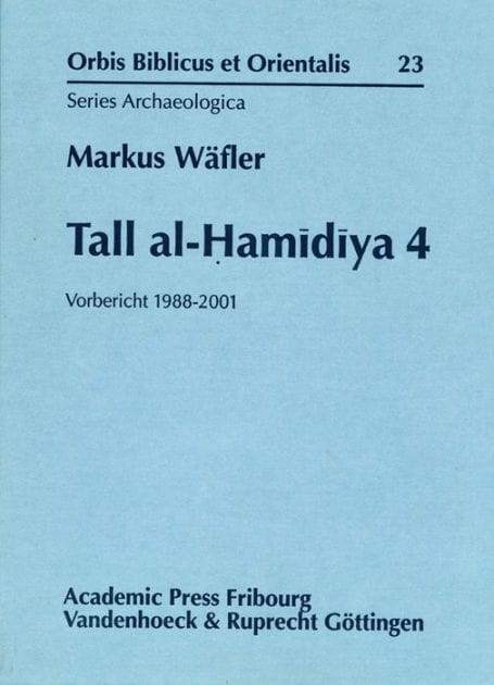 Tall al-Hamidiya 4: Vorbericht 1988-2001