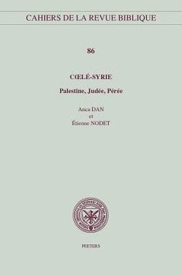 Coele-Syrie: Palestine, Judee, Peree