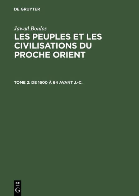 De 1600 à 64 avant J.-C.