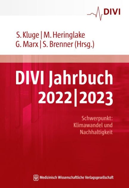 DIVI Jahrbuch 2022/2023: Schwerpunkt "Klimawandel und Nachhaltigkeit"