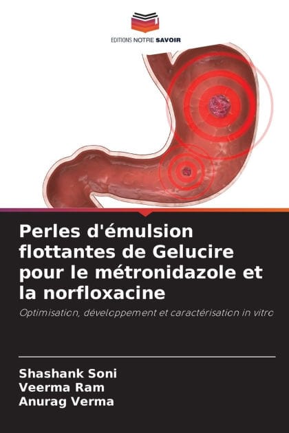 Perles d'ï¿½mulsion flottantes de Gelucire pour le mï¿½tronidazole et la norfloxacine