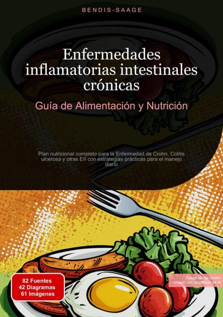Enfermedades inflamatorias intestinales crónicas: Guía de Alimentación y Nutrición: Plan nutricional completo para la Enfermedad de Crohn, Colitis ulcerosa y otras EII con estrategias prácticas para el manejo diario