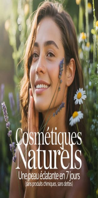 Cosmétiques naturels : une peau éclatante en 7 jours (sans produits chimiques, sans dettes)