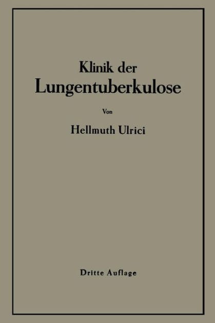 Klinik der Lungentuberkulose