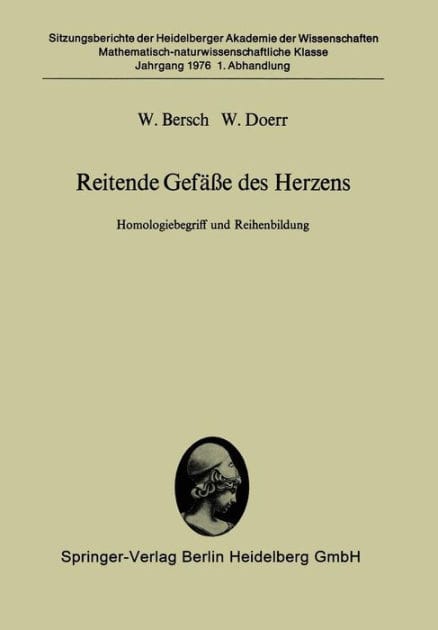 Reitende Gefäße des Herzens: Homologiebegriff und Reihenbildung