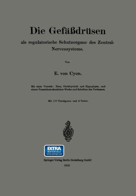 Die Gefäßdrüsen: als regulatorische Schutzorgane des Zentral-Nervensystems