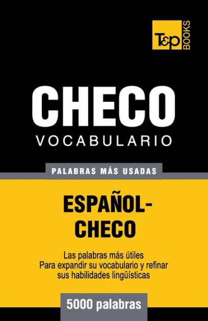 Vocabulario espaï¿½ol-checo - 5000 palabras mï¿½s usadas