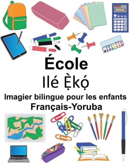Français-Yoruba École Imagier bilingue pour les enfants