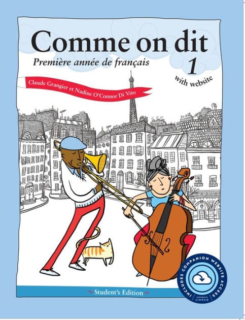 Comme on dit with website: Première année de français, Student's Edition