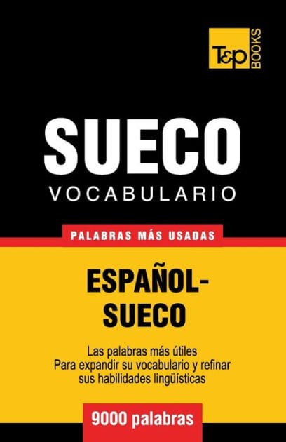 Vocabulario espa�ol-sueco - 9000 palabras m�s usadas