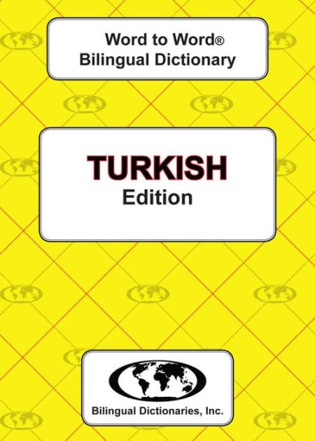 Turkish Word to Word Bilingual Dictionary