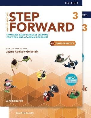 Step Forward Level 3 Student Book and Workbook Pack with Online Practice: Standards-based language learning for work and academic readiness