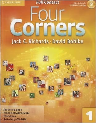 Four Corners Level 1 Full Contact with Self-study CD-ROM