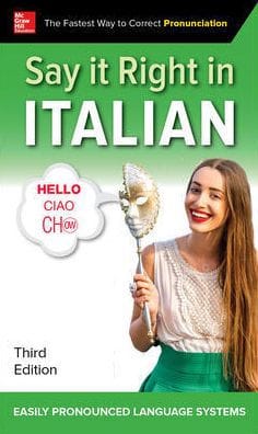 Say It Right in Italian, Third Edition
