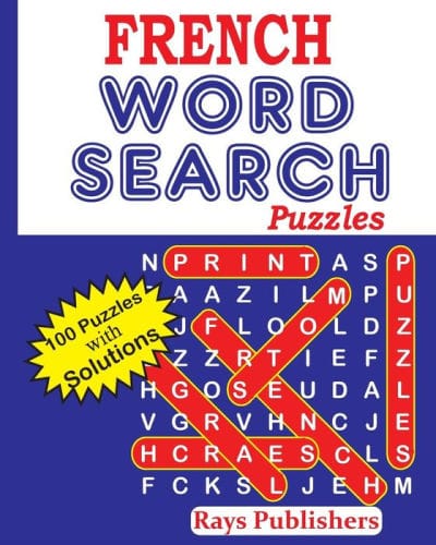 FRENCH Word Search Puzzles