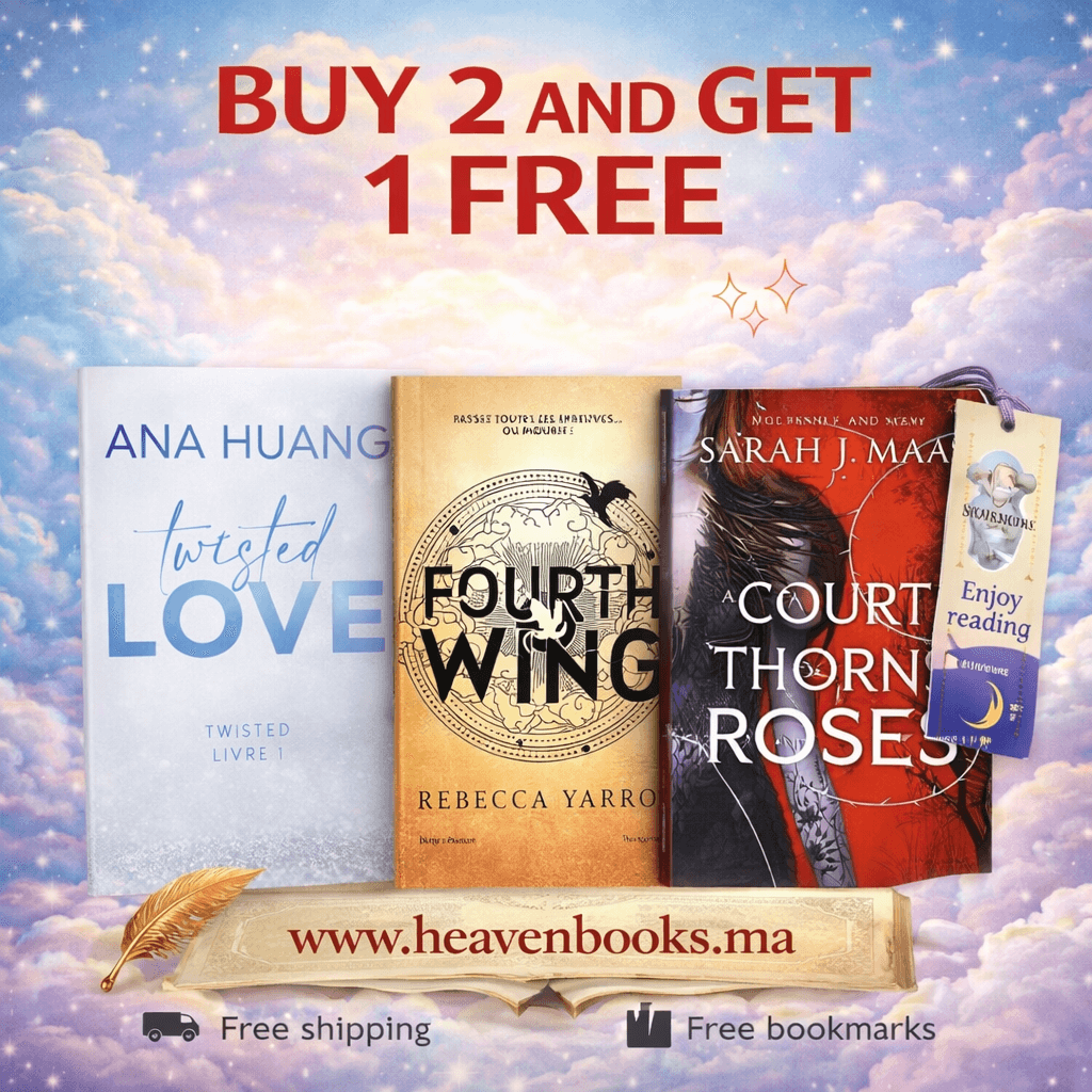 Twisted Love – Ana Huang | Fourth Wing – Rebecca Yarros | A Court of Thorns and Roses – Sarah J. Maas | Bundle 3 Livres