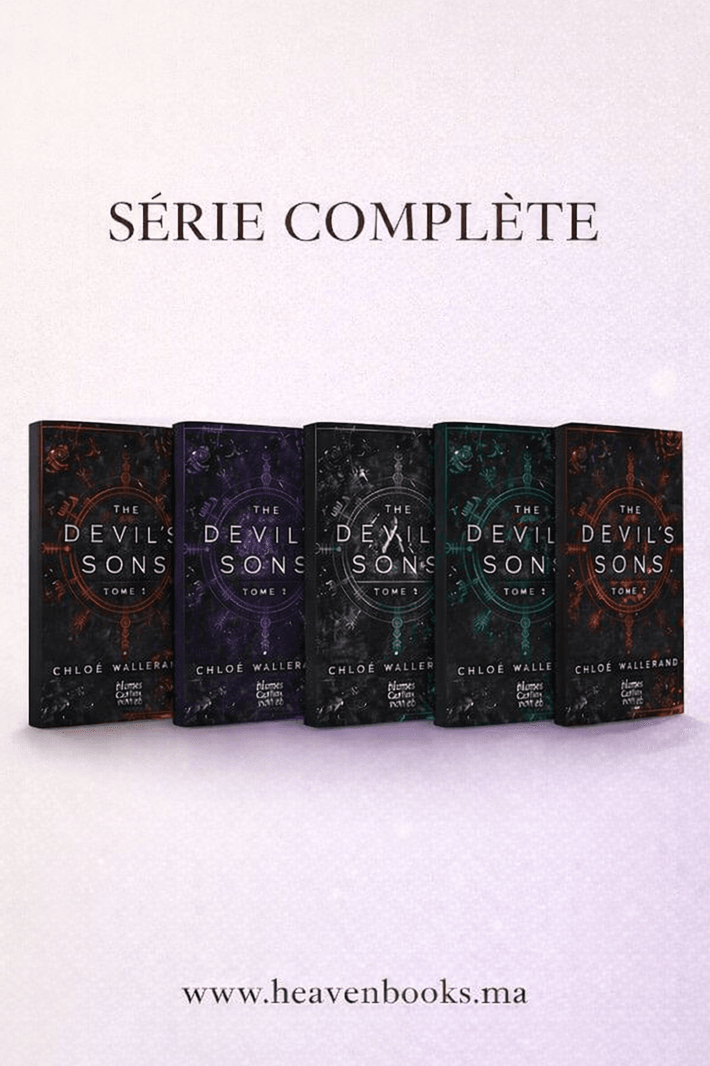 The Devil’s Sons – Série Complète (Tomes 1 à 5) – Chloé Wallerand | Édition Française