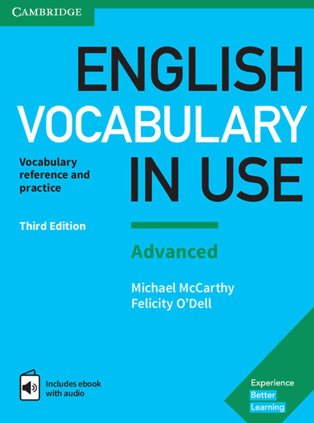 المفردات الإنجليزية المستخدمة: كتاب متقدم مع الإجابات والكتاب الإلكتروني المحسن، الطبعة الثالثة