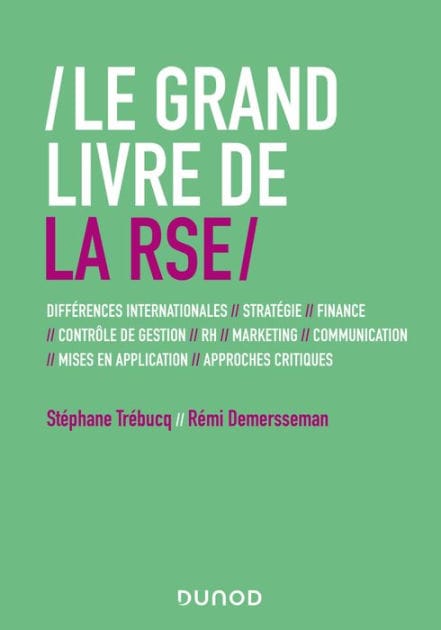 Le Grand Livre de la RSE: Différences internationales // Stratégie // Finance // contrôle de gestion // RH // Marketing...