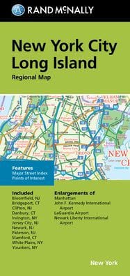 New York City/ Long Island NY Regional Map