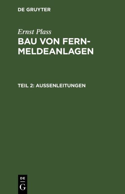 Außenleitungen