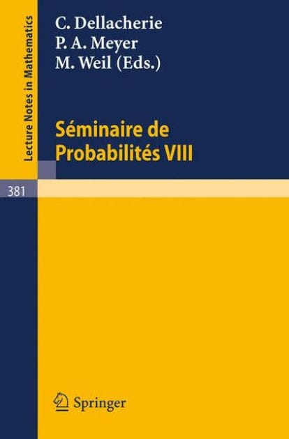 Séminaire de Probabilités VIII: Université de Strasbourg