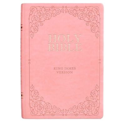 KJV Bible Giant Print Full Size Pink
