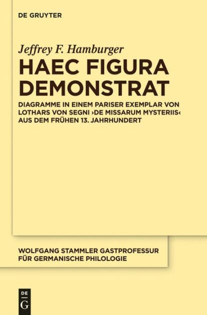 Haec figura demonstrat: Diagramme in einem Pariser Exemplar von Lothars von Segni ,De missarum mysteriis' aus dem frühen 13. Jahrhundert