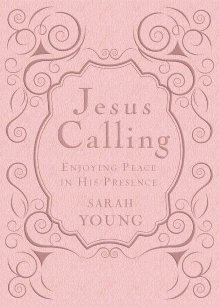 Jesus Calling, Pink Leathersoft, with Scripture References: Enjoying Peace in His Presence (A 365-Day Devotional) - The Perfect Christian Gifts for Women