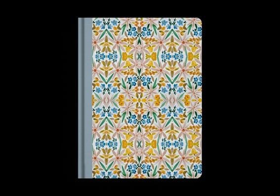 ESV Single Column Journaling Bible, Artist Series (Cloth over Board, Jessica Dennis Bush, Flourish)
