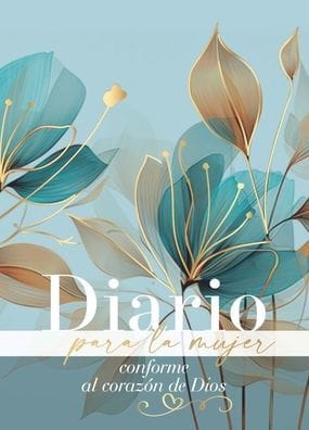 Diario para la mujer conforme al corazón de Dios - Edición pétalos (Journal for A Woman After God's Own Heart Bible): Edición pétalos