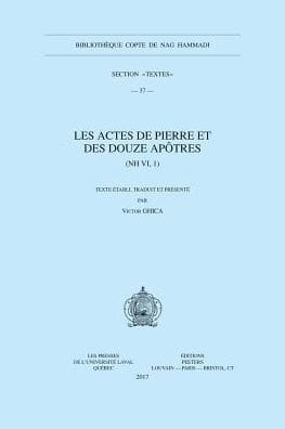 Les Actes de Pierre et des douze apotres (NH VI, 1)