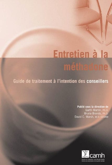 Entretien à la méthadone: Guide de traitement à l'intention des conseillers