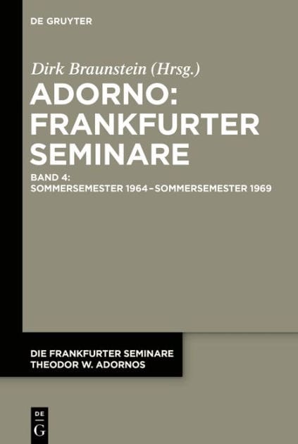 Sommersemester 1964 - Sommersemester 1969