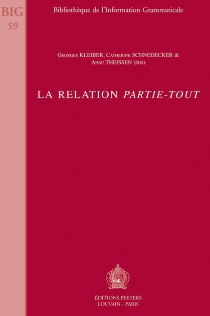 La relation Partie - Tout