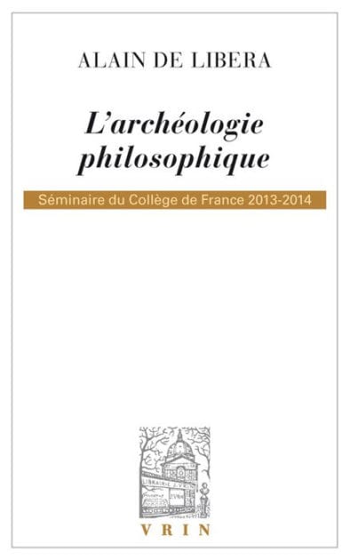 L'archeologie philosophique
