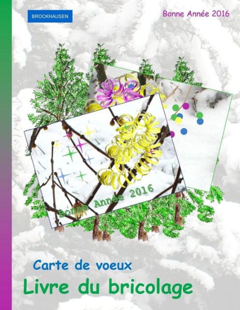 BROCKHAUSEN: Carte de voeux - Livre du bricolage: Bonne Année 2016
