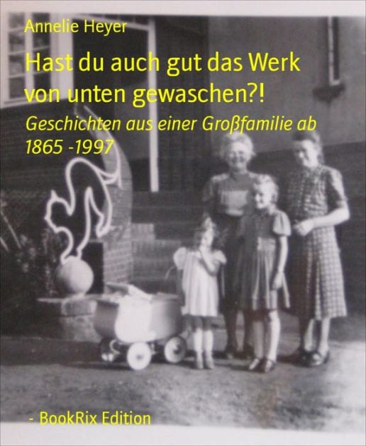 Hast du auch gut das Werk von unten gewaschen?!: Geschichten aus einer Großfamilie ab 1865 -1997