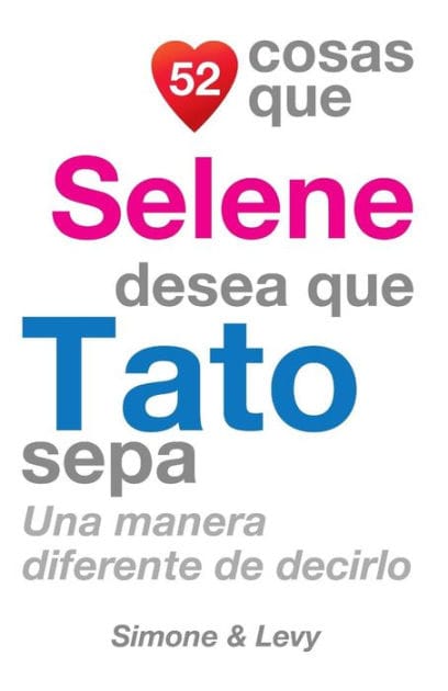 52 Cosas Que Selene Desea Que Tato Sepa: Una Manera Diferente de Decirlo