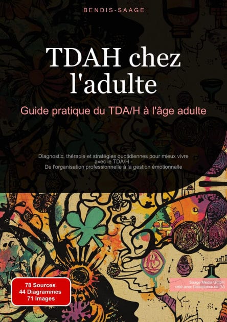 TDAH chez l'adulte: Guide pratique du TDA/H à l'âge adulte: Diagnostic, thérapie et stratégies quotidiennes pour mieux vivre avec le TDA/H - De l'organisation professionnelle à la gestion émotionnelle