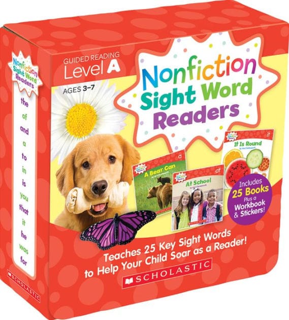 Nonfiction Sight Word Readers Parent Pack: Level A