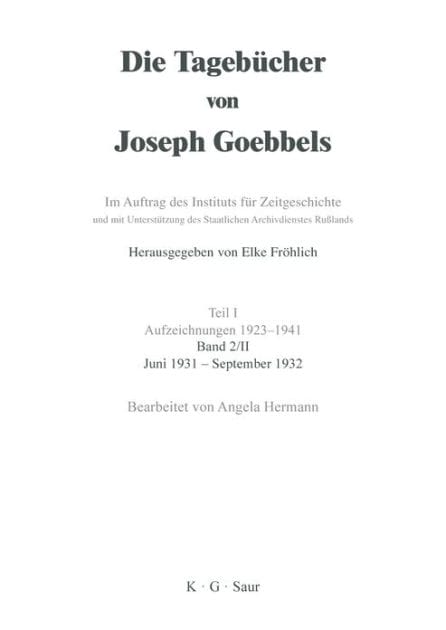 Juni 1931 - September 1932