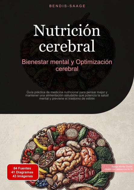 Nutrición cerebral: Bienestar mental y Optimización cerebral: Guía práctica de medicina nutricional para pensar mejor y mantener una alimentación saludable que potencia la salud mental y previene el trastorno de estrés